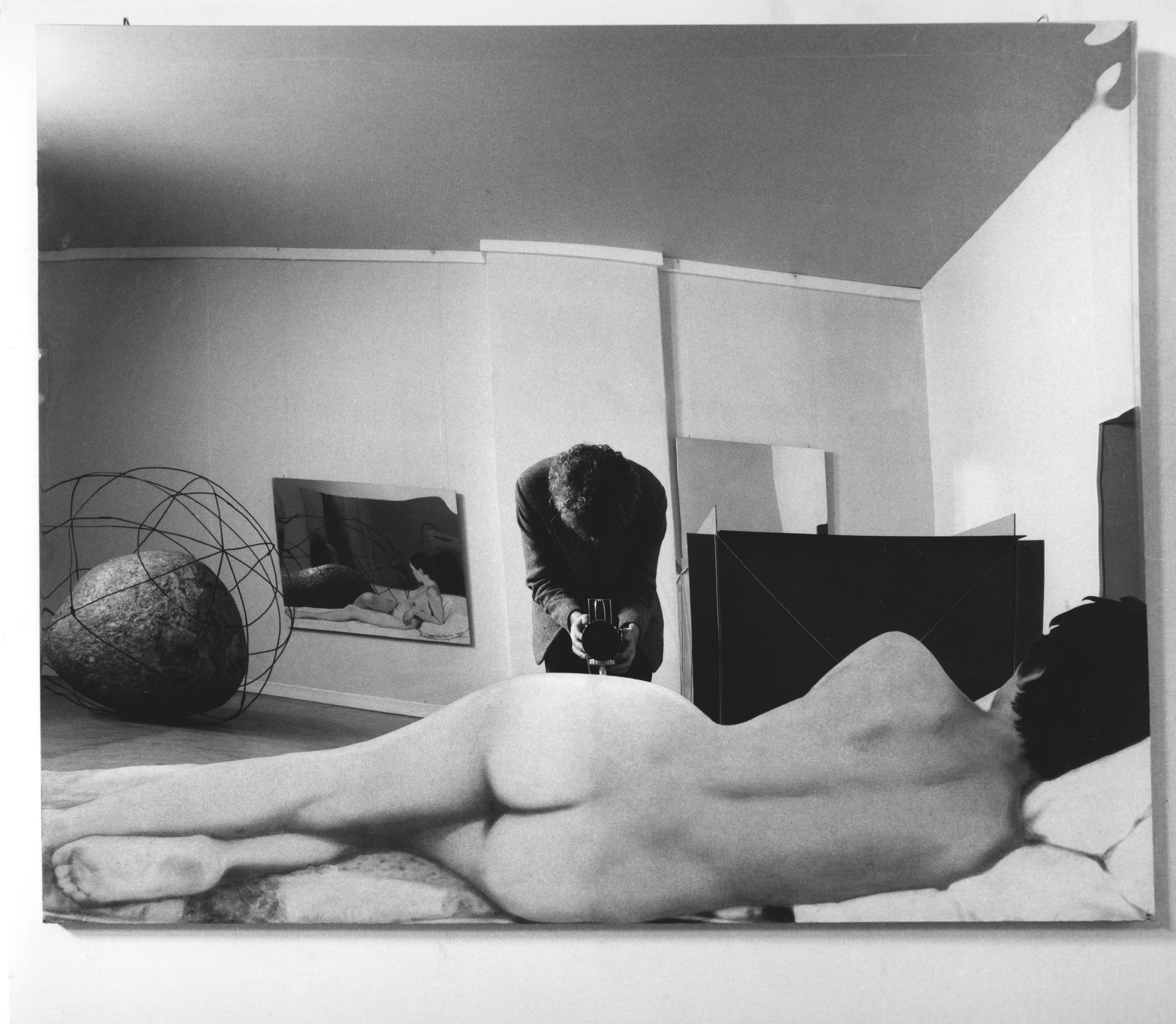 Room of Michelangelo Pistoletto, Vitalità del Negativo, Palazzo delle Esposizioni, Roma, 1970